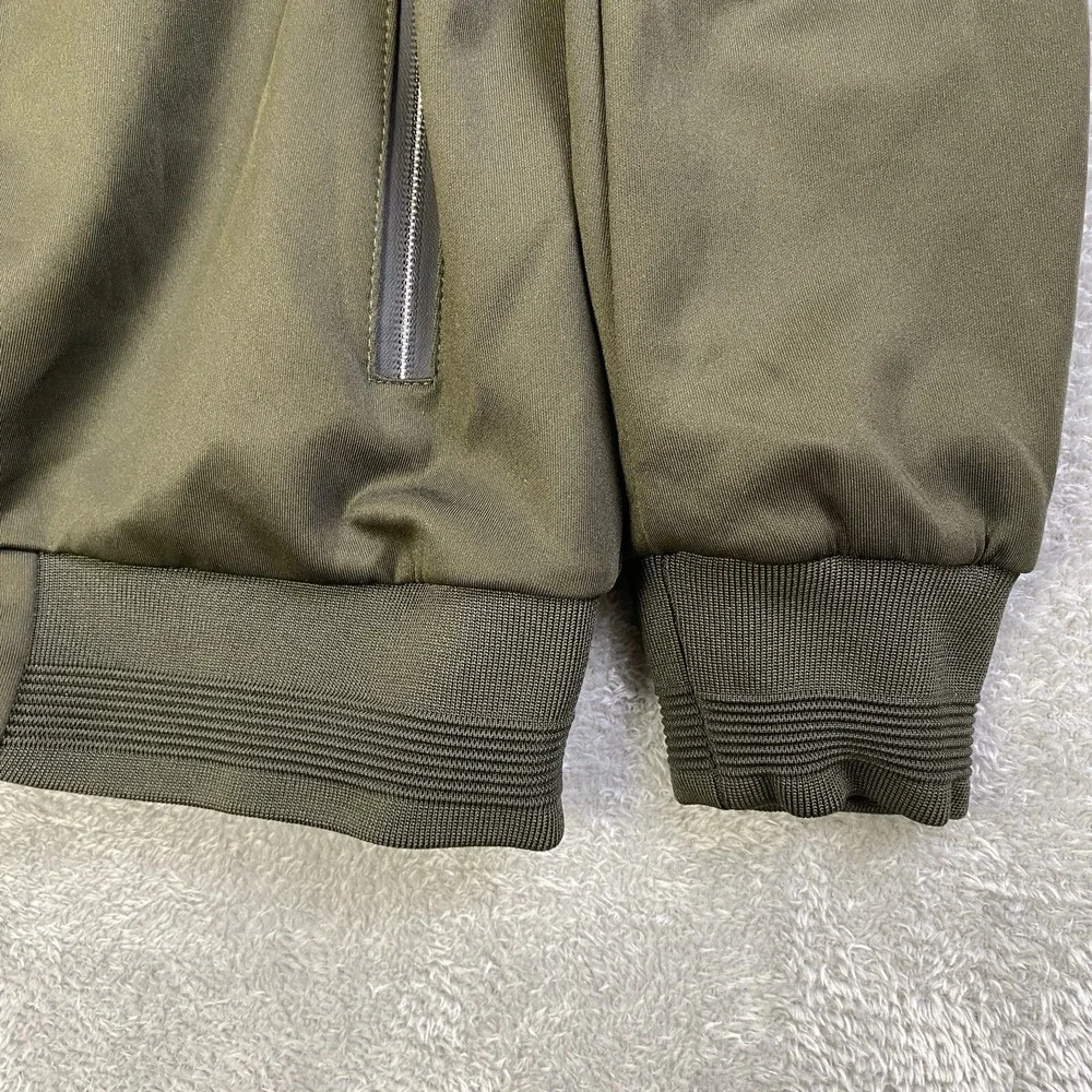 SOBK Straight Outta Brooklyn Activewear Jacket‎ Men M Olive Full-Zip Hoodie